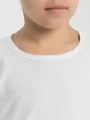Белый лонгслив школьный базовый КотМарКот