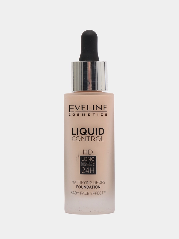 Тональная основа Eveline "Liquid Control" № 005, ivory, 32 мл