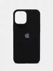 Черный чехол для iPhone 12 Pro Max (Silicone Case)