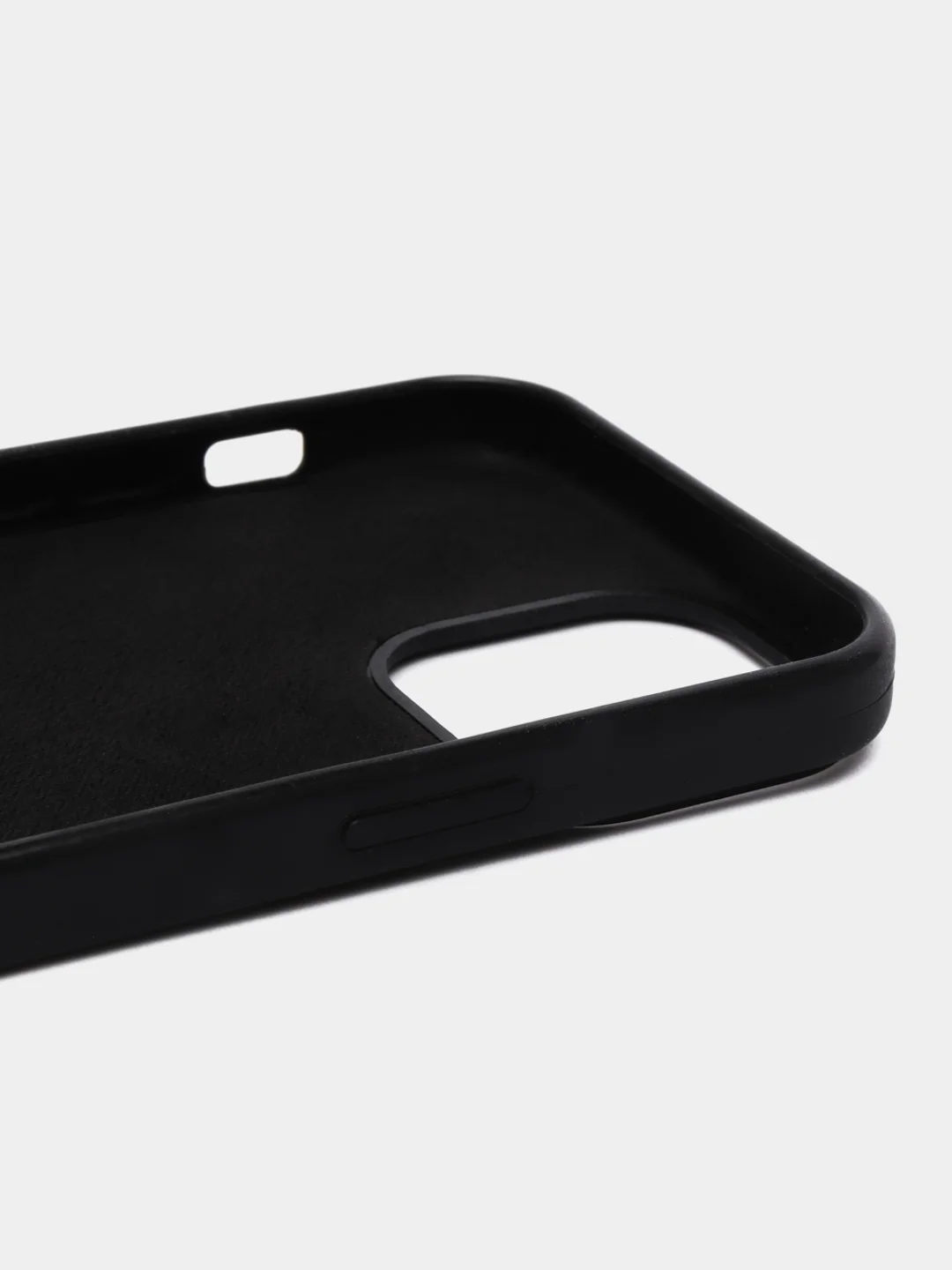 Черный чехол для iPhone 12 Pro Max (Silicone Case)