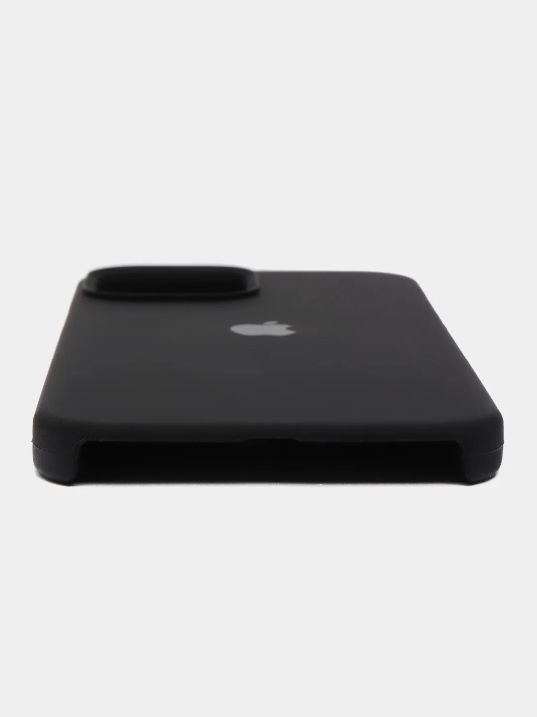 Черный чехол для iPhone 12 Pro Max (Silicone Case)