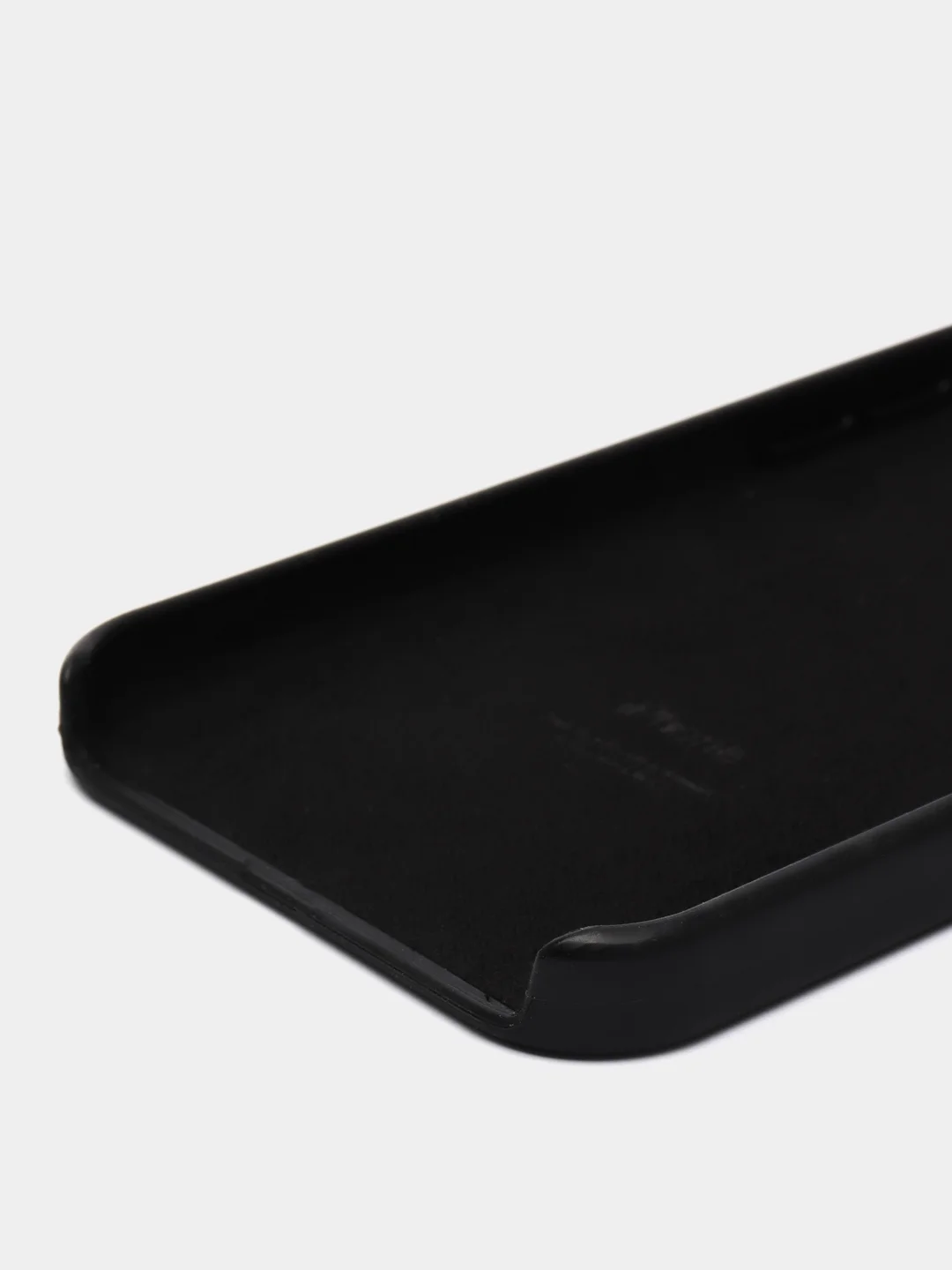 Черный чехол для iPhone 12 Pro Max (Silicone Case)
