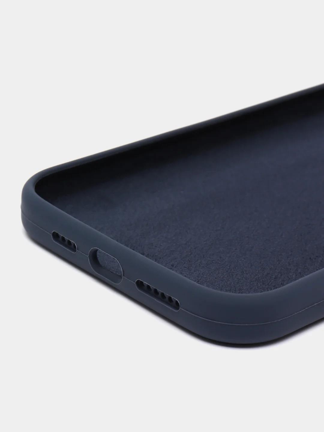 Темно-синий чехол для iPhone 12 Pro Max (Silicone Case)