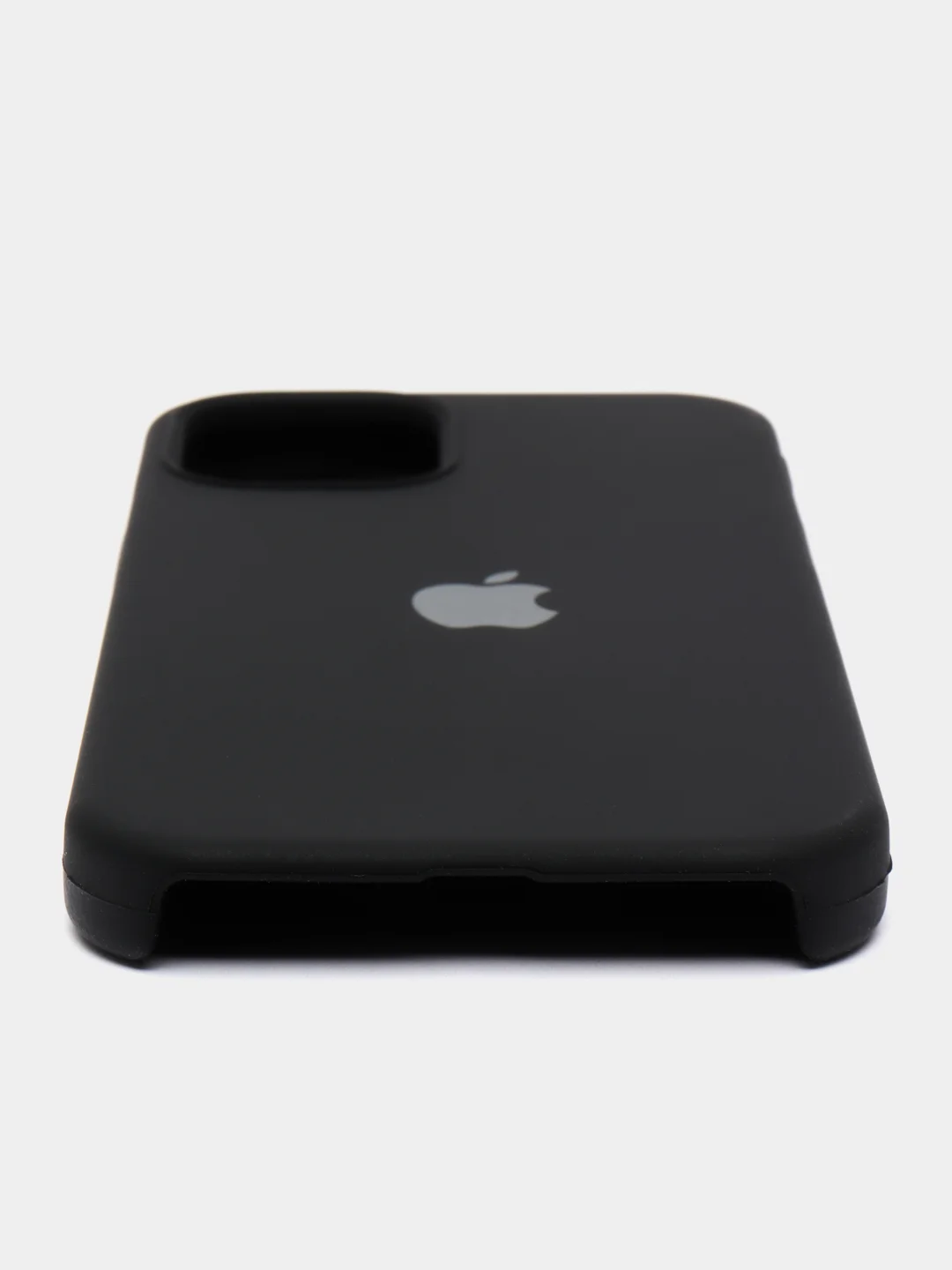 Черный чехлы для iPhone 12 mini (Silicone Case)