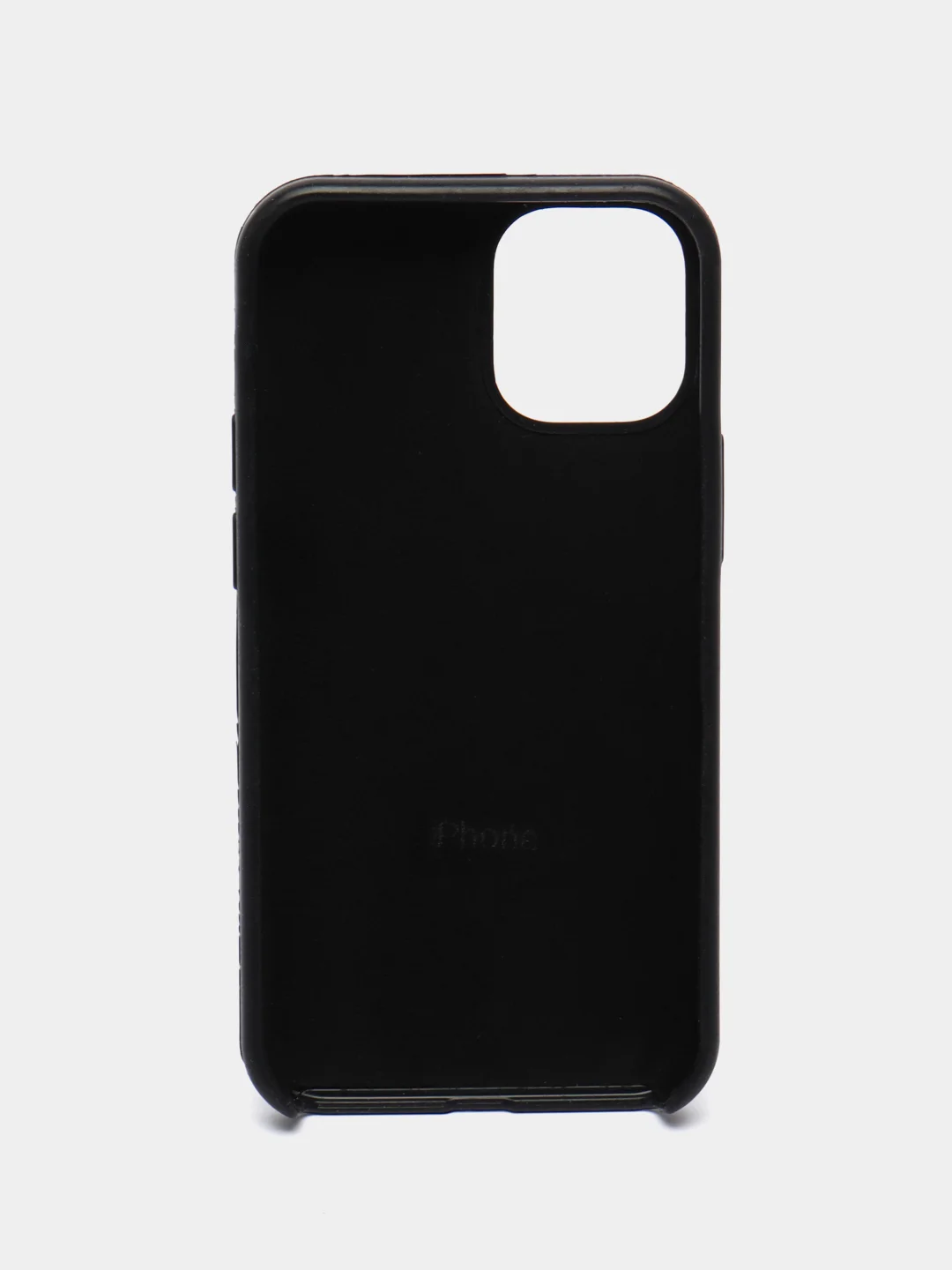 Черный чехлы для iPhone 12 mini (Silicone Case)