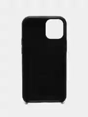 Черный чехлы для iPhone 12 mini (Silicone Case)