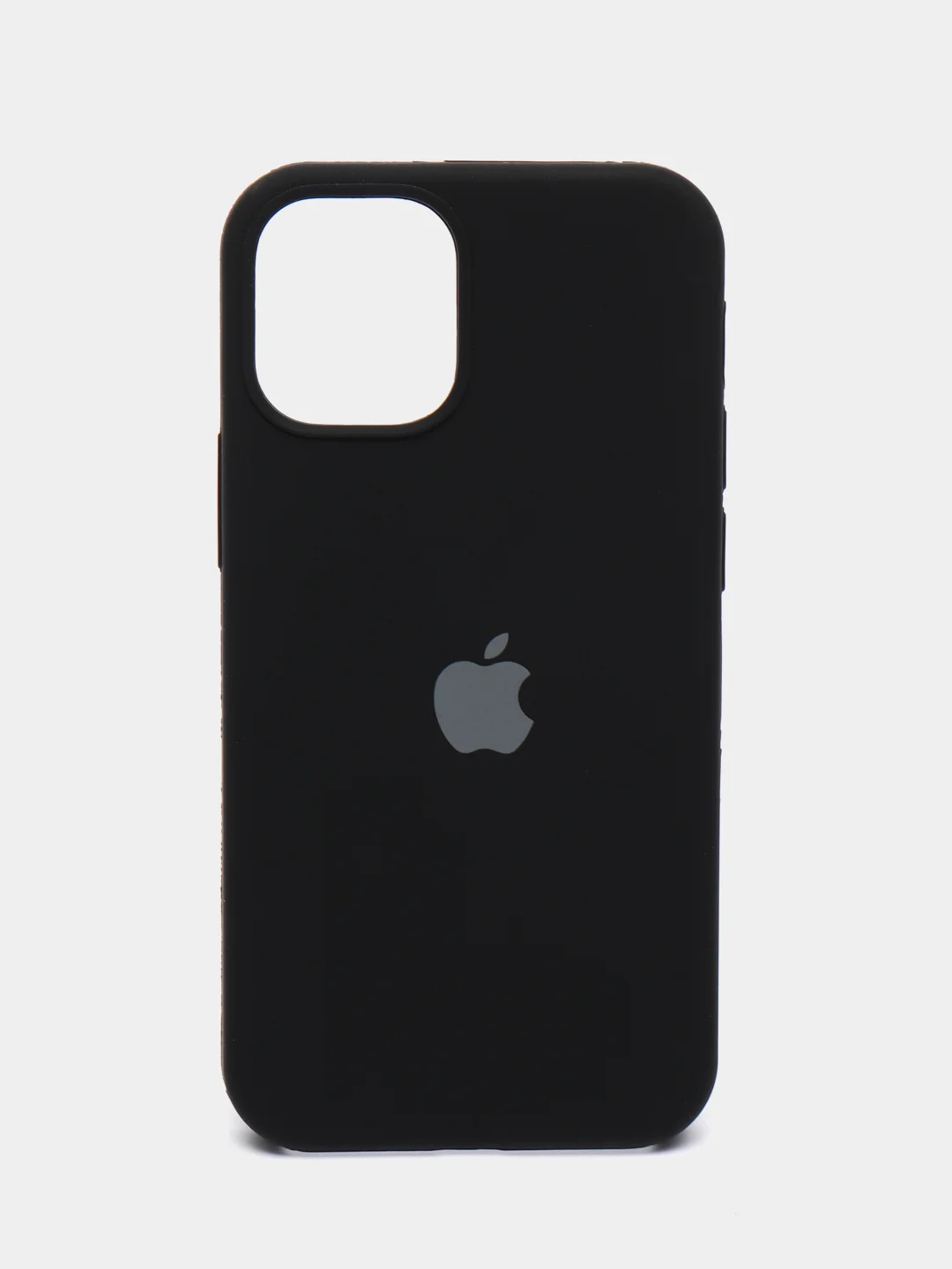 Черный чехлы для iPhone 12 mini (Silicone Case)