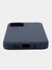 Синий меланж чехлы для iPhone 12 mini (Silicone Case)