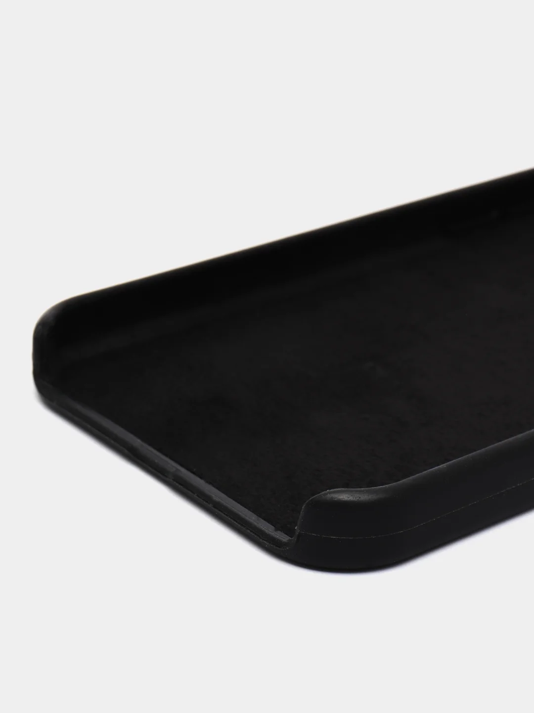 Черный чехол для iPhone 12/12Pro, силиконовый