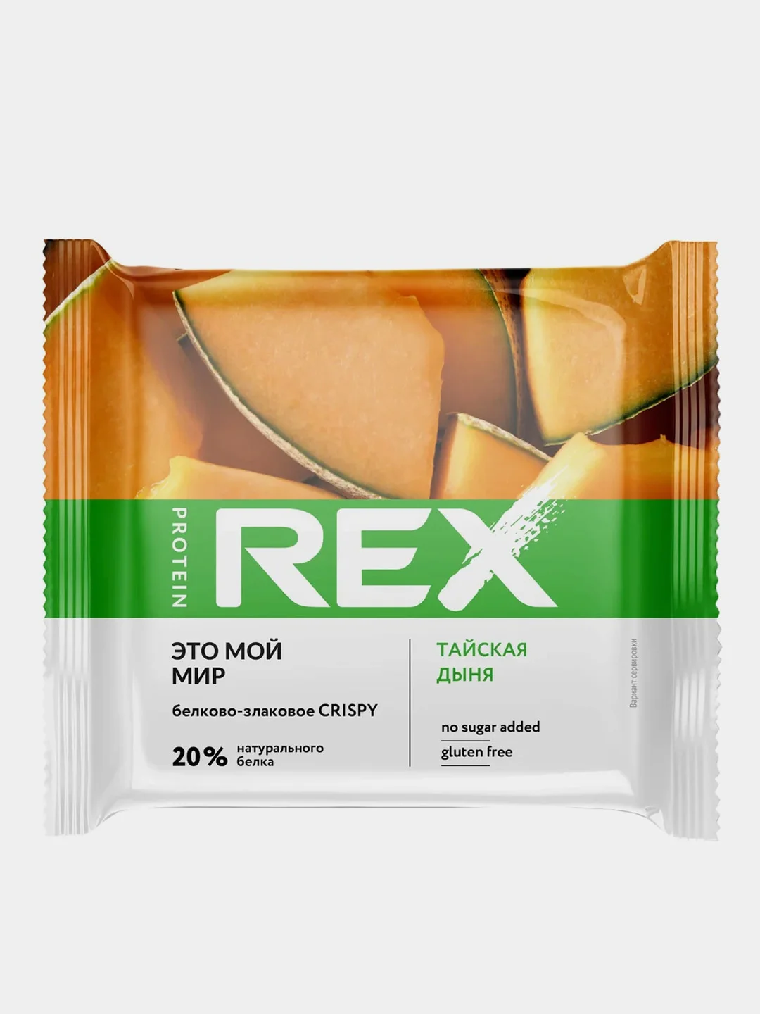 Протеиново-злаковый хлебец ProteinRex Crispy, без сахара, тайская дыня, 55 г