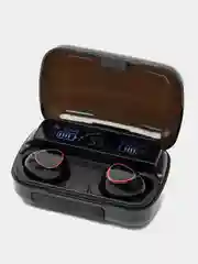 Черный беспроводные наушники M10, Bluetooth, с Power bank