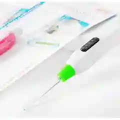 Белый палочка для чистки ушей, с подсветкой, 3 насадки