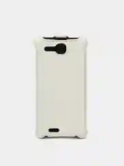 Белый чехол книжка для Alcatel Idol Ultra 6033