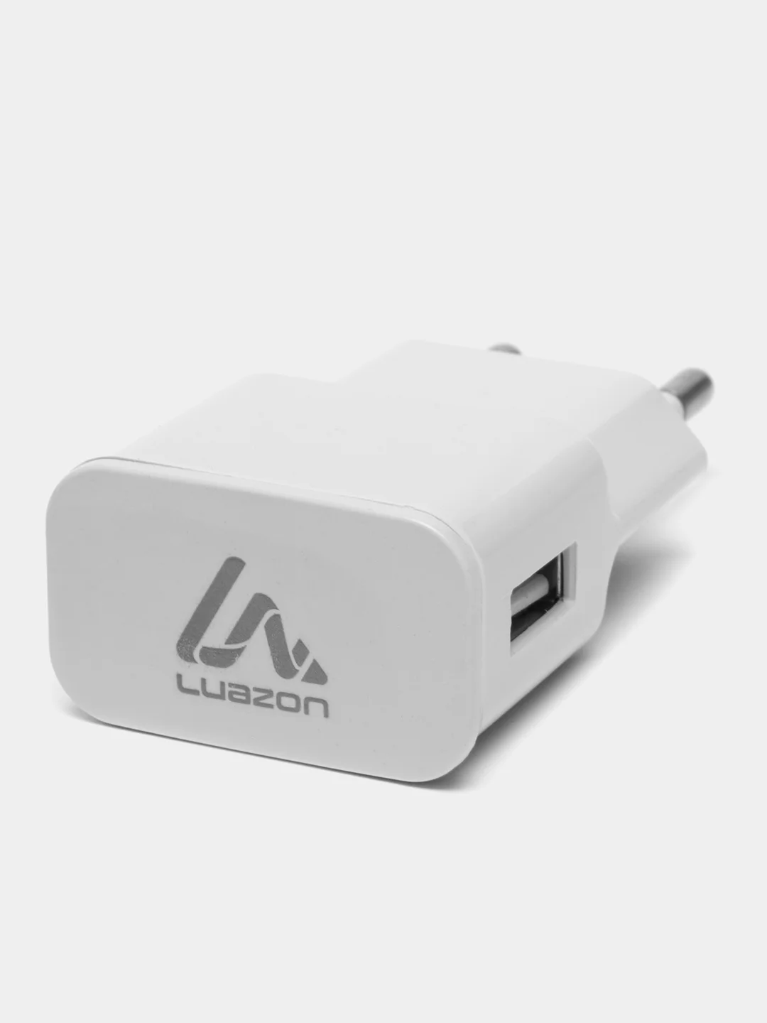 Сетевое зарядное устройство LuazON LN-100AC, 1 USB, 1 A, белое