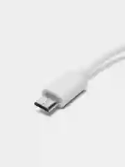 Сетевое зарядное устройство LuazON LCC-24, 2 USB, microUSB, 1 A, 1 м, черно-белое