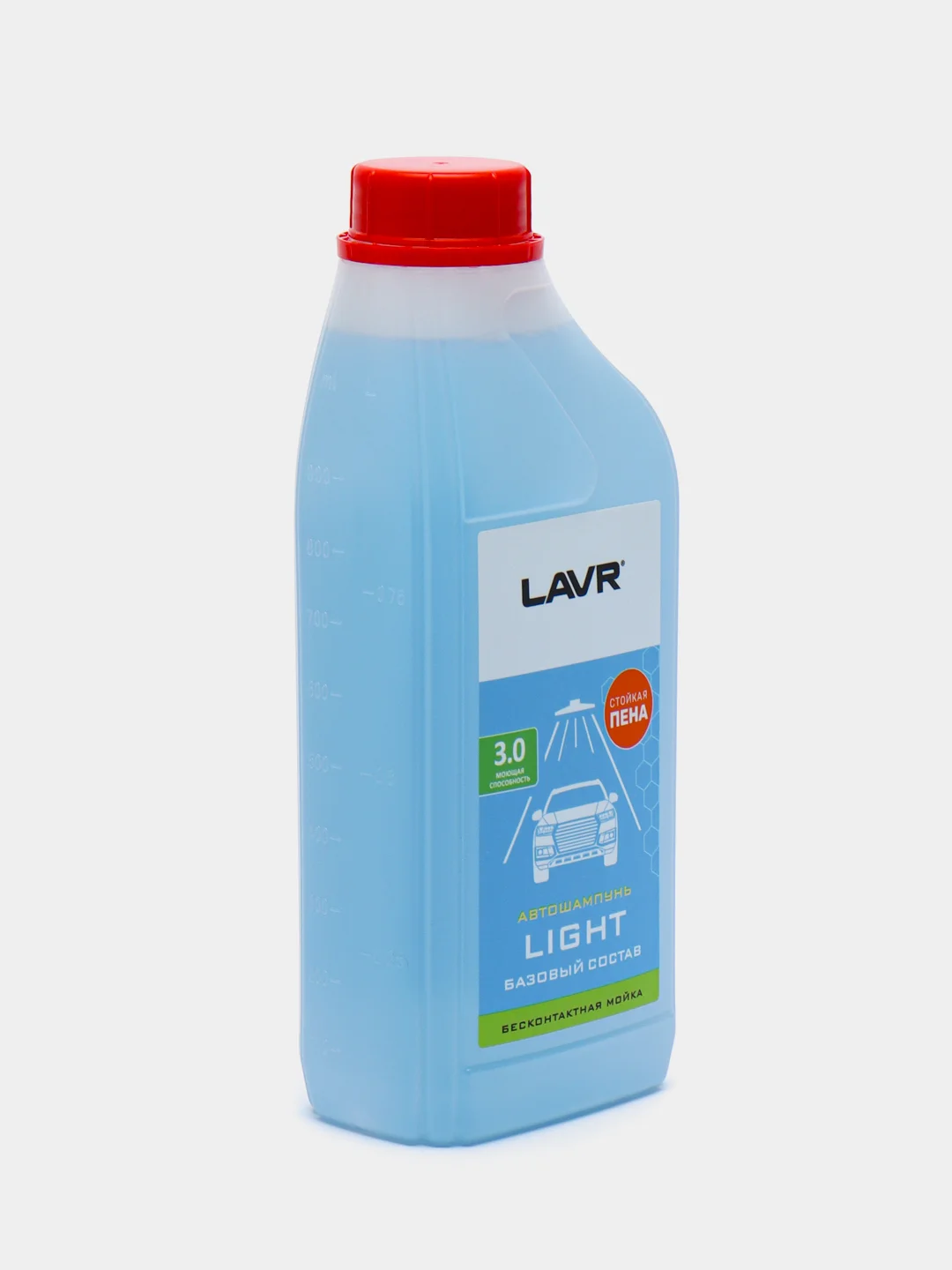 Автошампунь LAVR Light, бесконтактный, 1 л, Ln2301