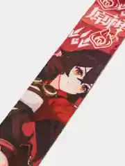 Красный jdm брелок Genshin