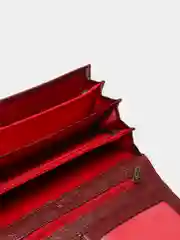 Коричневый кошелек женский полнокупюрный из натуральной кожи Fani