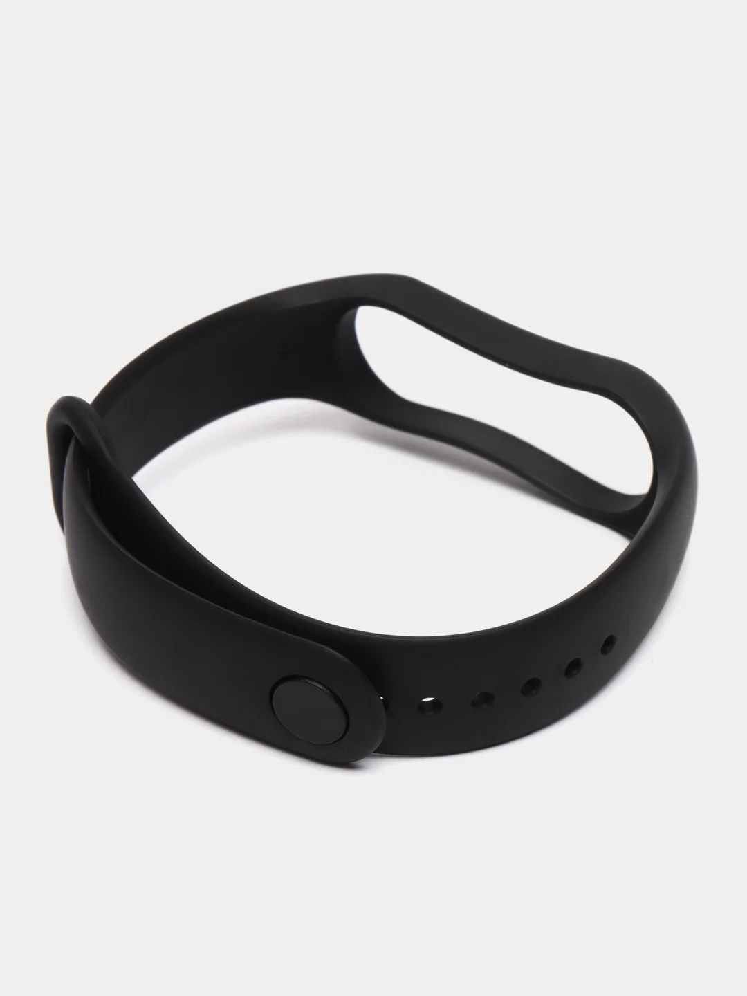 Черный ремешок для фитнес браслета Xiaomi Mi Band 7