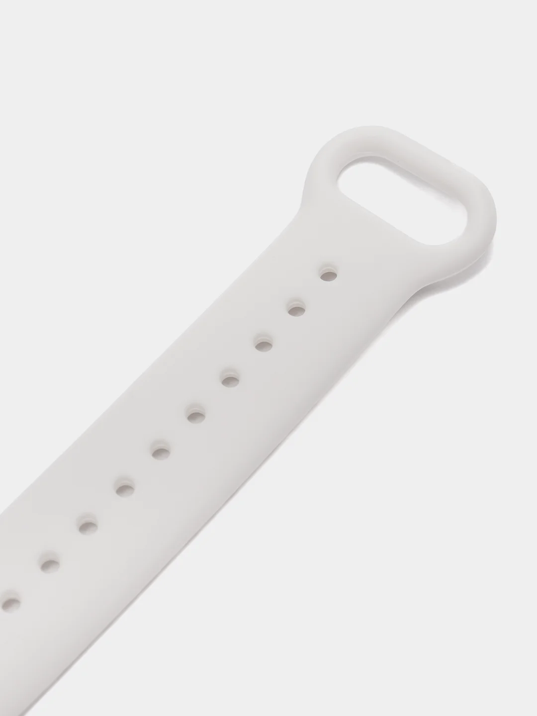 Белый ремешок для фитнес браслета Xiaomi Mi Band 7