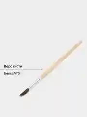 Горчичный кисти художественные, для рисования, много видов