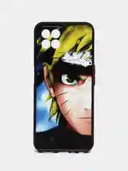 Светло-жёлтый чехол с рисунком на Realme 8i и Realme Narzo 50 4G (Реалми 8i и Реалми Нарзо 50 4G)