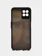 Светло-жёлтый чехол с рисунком на Realme 8i и Realme Narzo 50 4G (Реалми 8i и Реалми Нарзо 50 4G)