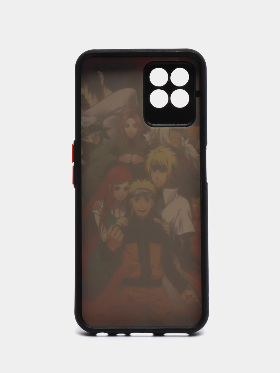 Оранжевый чехол с рисунком на Realme 8i и Realme Narzo 50 4G (Реалми 8i и Реалми Нарзо 50 4G)