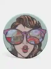 Рыжий держатель-подставка для телефона PopSocket