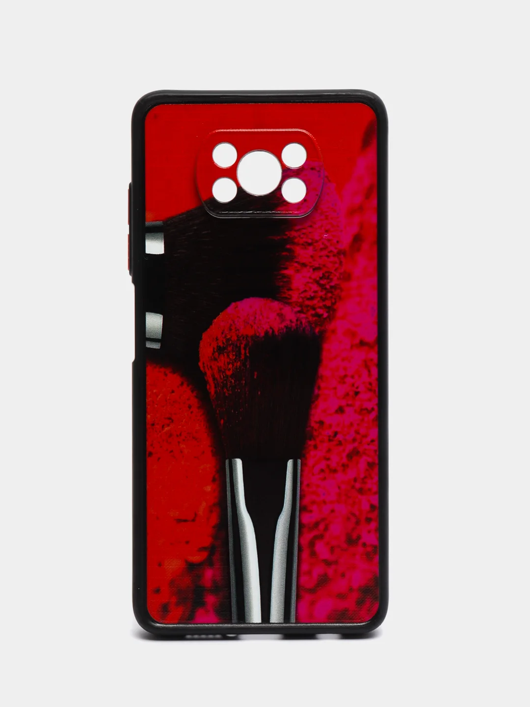 Розовый чехол с рисунком на Realme 8i и Realme Narzo 50 4G (Реалми 8i и Реалми Нарзо 50 4G)