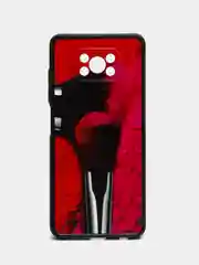 Розовый чехол с рисунком на Realme 8i и Realme Narzo 50 4G (Реалми 8i и Реалми Нарзо 50 4G)