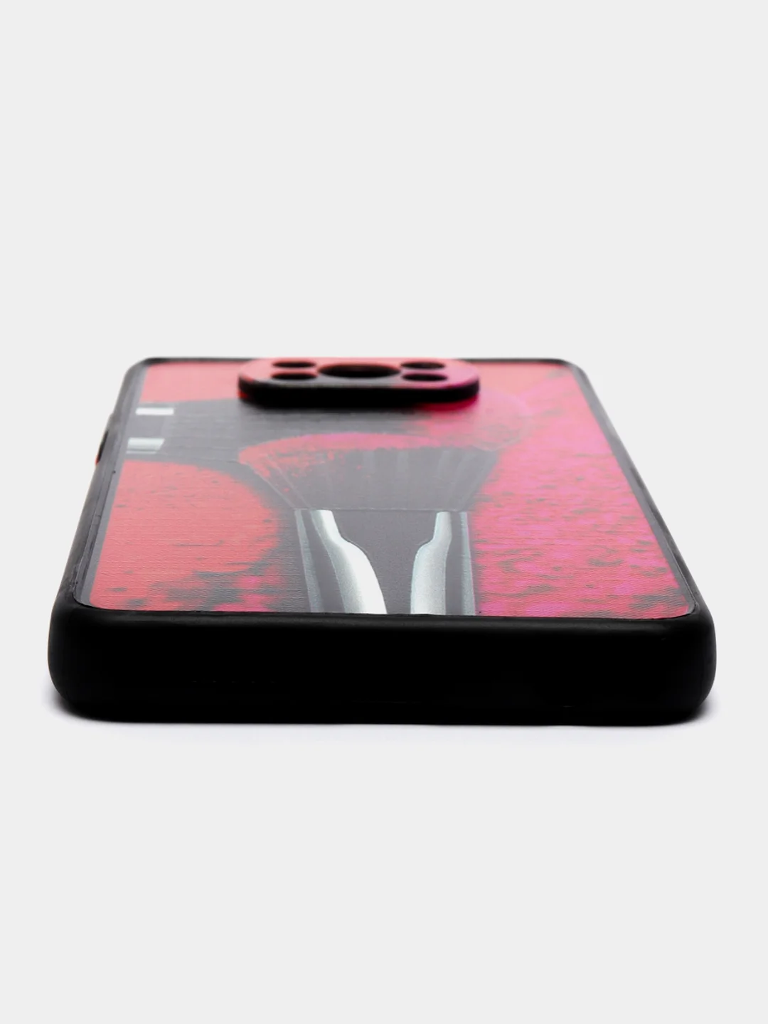 Розовый чехол с рисунком на Realme 8i и Realme Narzo 50 4G (Реалми 8i и Реалми Нарзо 50 4G)