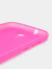 Розовый чехол-накладка на Alcatel One Touch 7050 POP S9, силиконовый