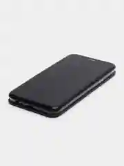 Черный чехол-книжка на LG X CAM