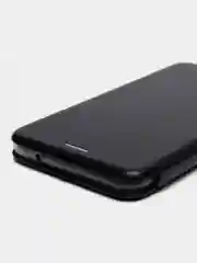 Черный чехол-книжка на LG X CAM