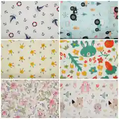 Ткань хлопок Сатин для рукоделия 50*50 см