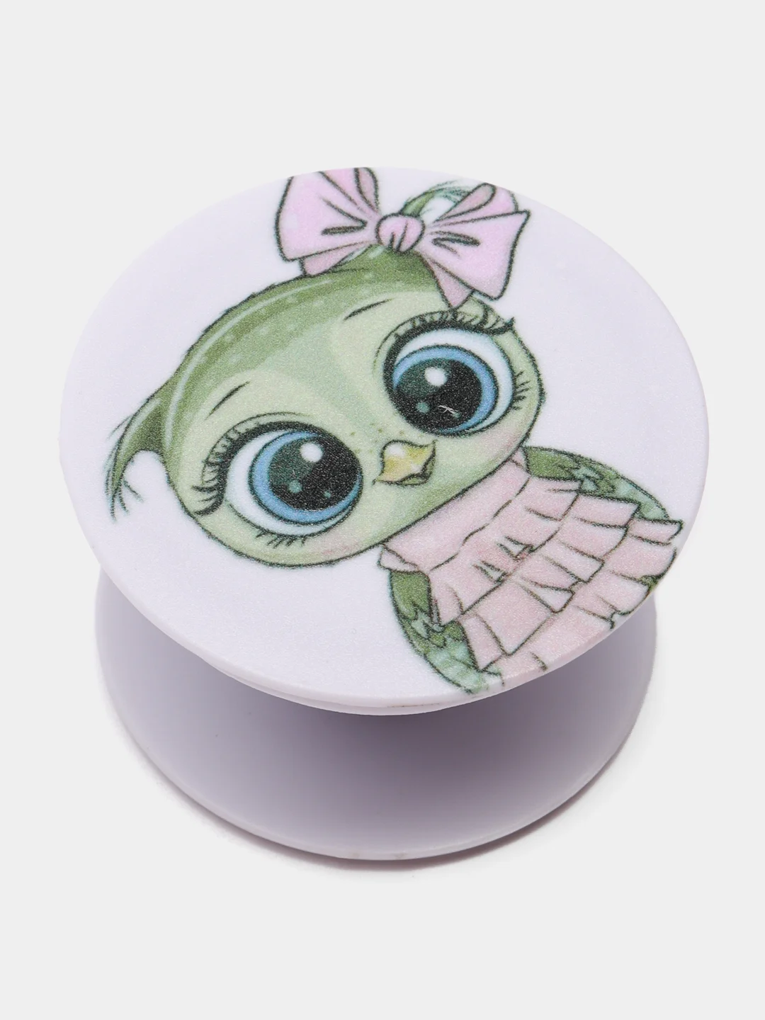Кремовый держатель для телефона PopSocket (попсокет) с рисунками