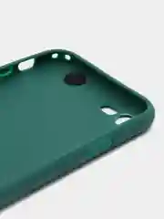 Зеленый чехол для Apple iPhone 7 Plus / 8 Plus силиконовый, с ручкой