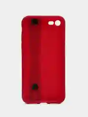 Багровый чехол для Apple iPhone 7 Plus / 8 Plus силиконовый, с ручкой