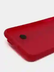 Багровый чехол для Apple iPhone 7 Plus / 8 Plus силиконовый, с ручкой