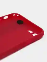 Багровый чехол для Apple iPhone 7 Plus / 8 Plus силиконовый, с ручкой