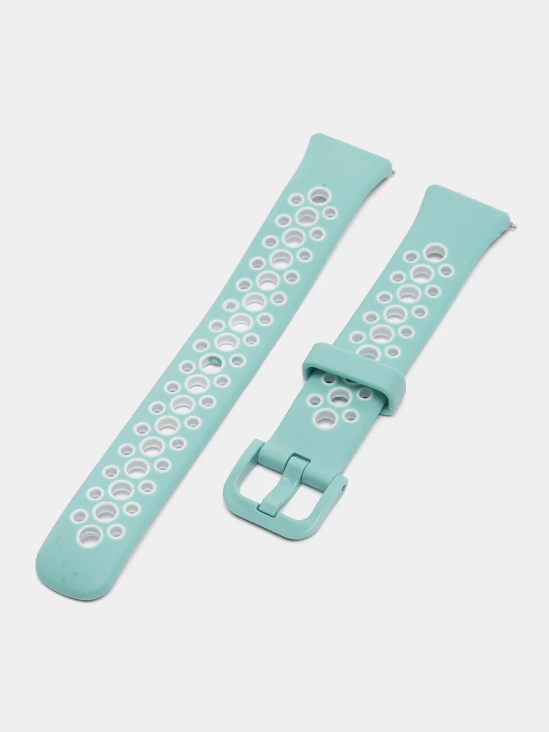 Бирюзовый ремешок для Huawei / Honor band 7 силиконовый спортивный браслет