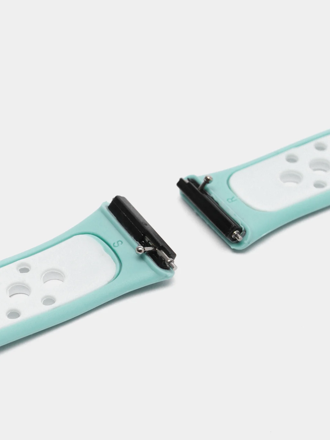 Бирюзовый ремешок для Huawei / Honor band 7 силиконовый спортивный браслет