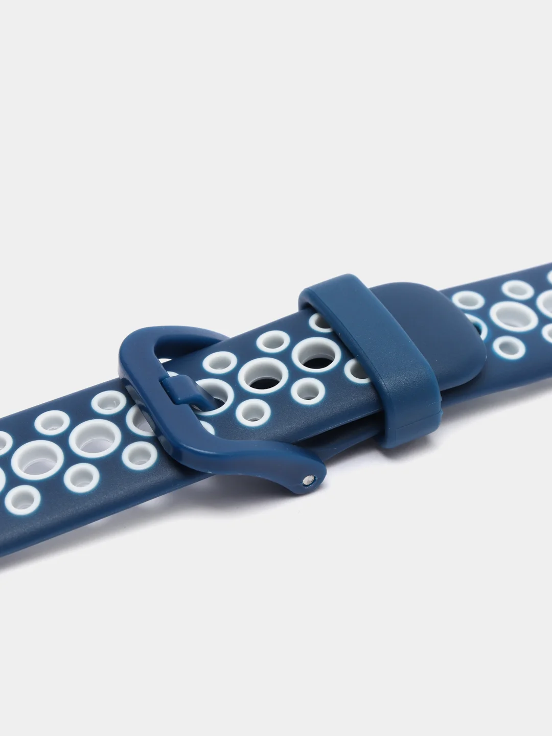 Синий меланж ремешок для Huawei / Honor band 7 силиконовый спортивный браслет