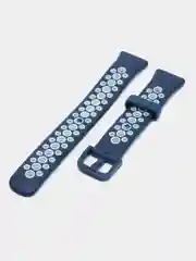 Синий меланж ремешок для Huawei / Honor band 7 силиконовый спортивный браслет