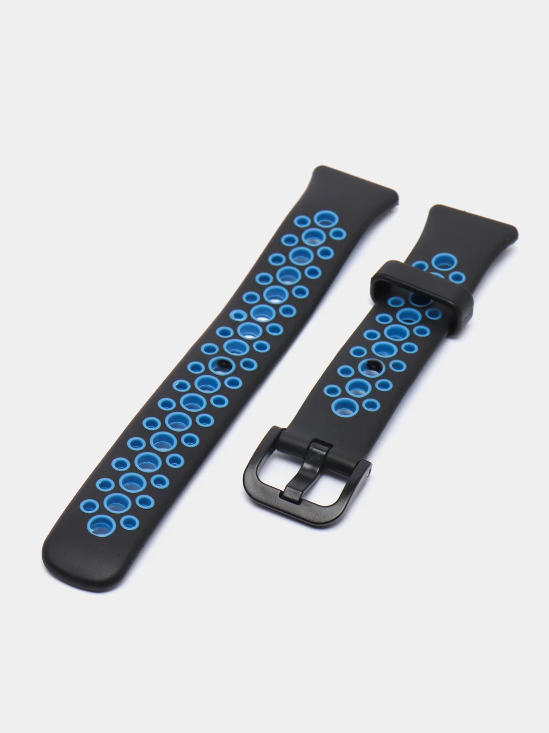 Синий ремешок для Huawei / Honor band 7 силиконовый спортивный браслет