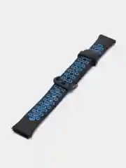 Синий ремешок для Huawei / Honor band 7 силиконовый спортивный браслет