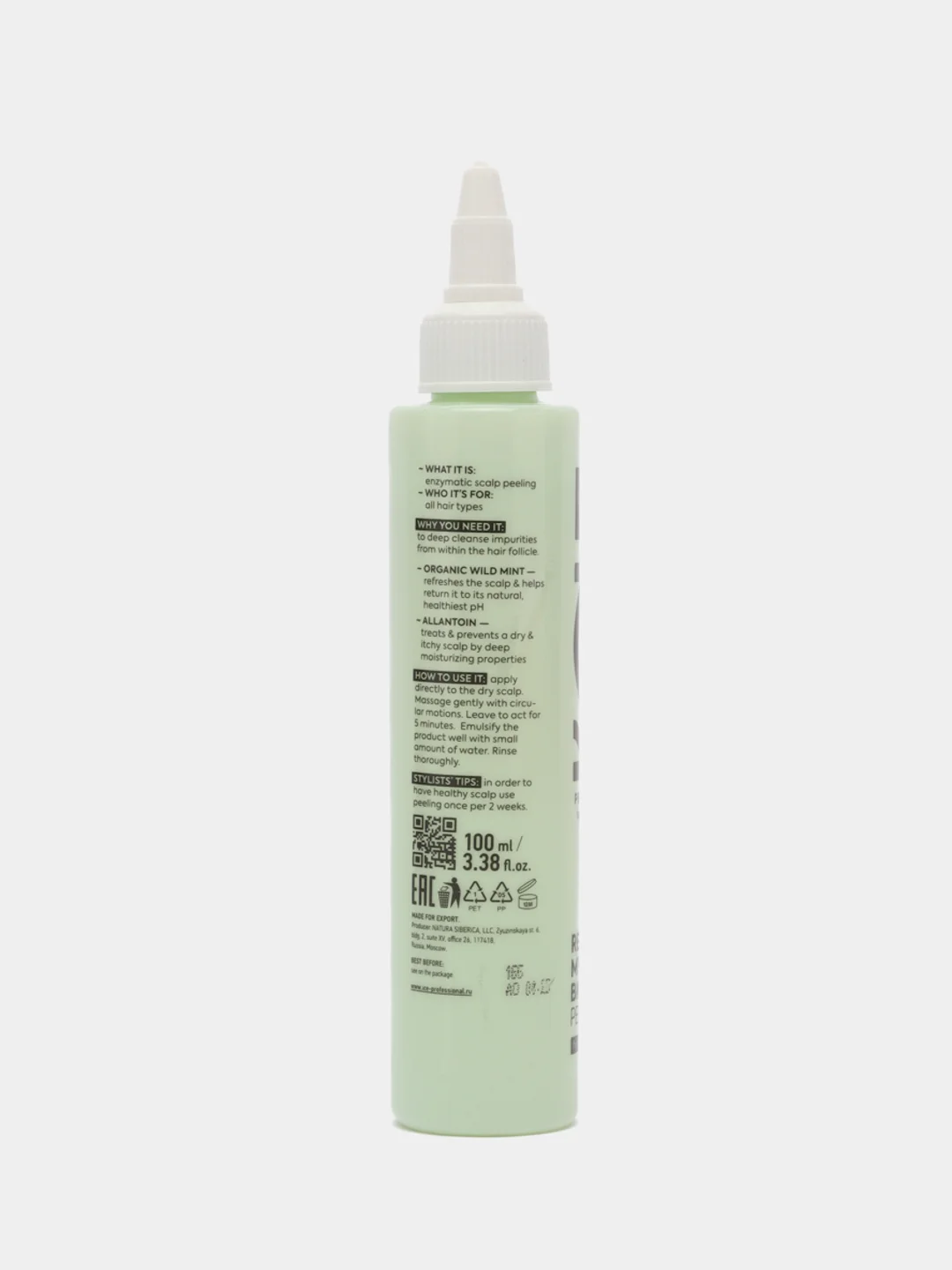 Детокс-пилинг для кожи головы Refresh My Scalp ICE by Natura Siberica 100 мл