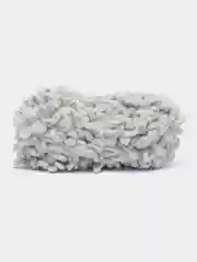 Серебряный пряжа Alize Puffy Fine, петельки маленькие, 100 г, 14 м