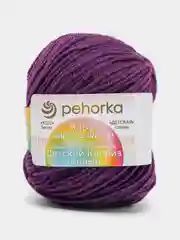 Фиолетовый пряжа Пехорка Детский каприз теплый